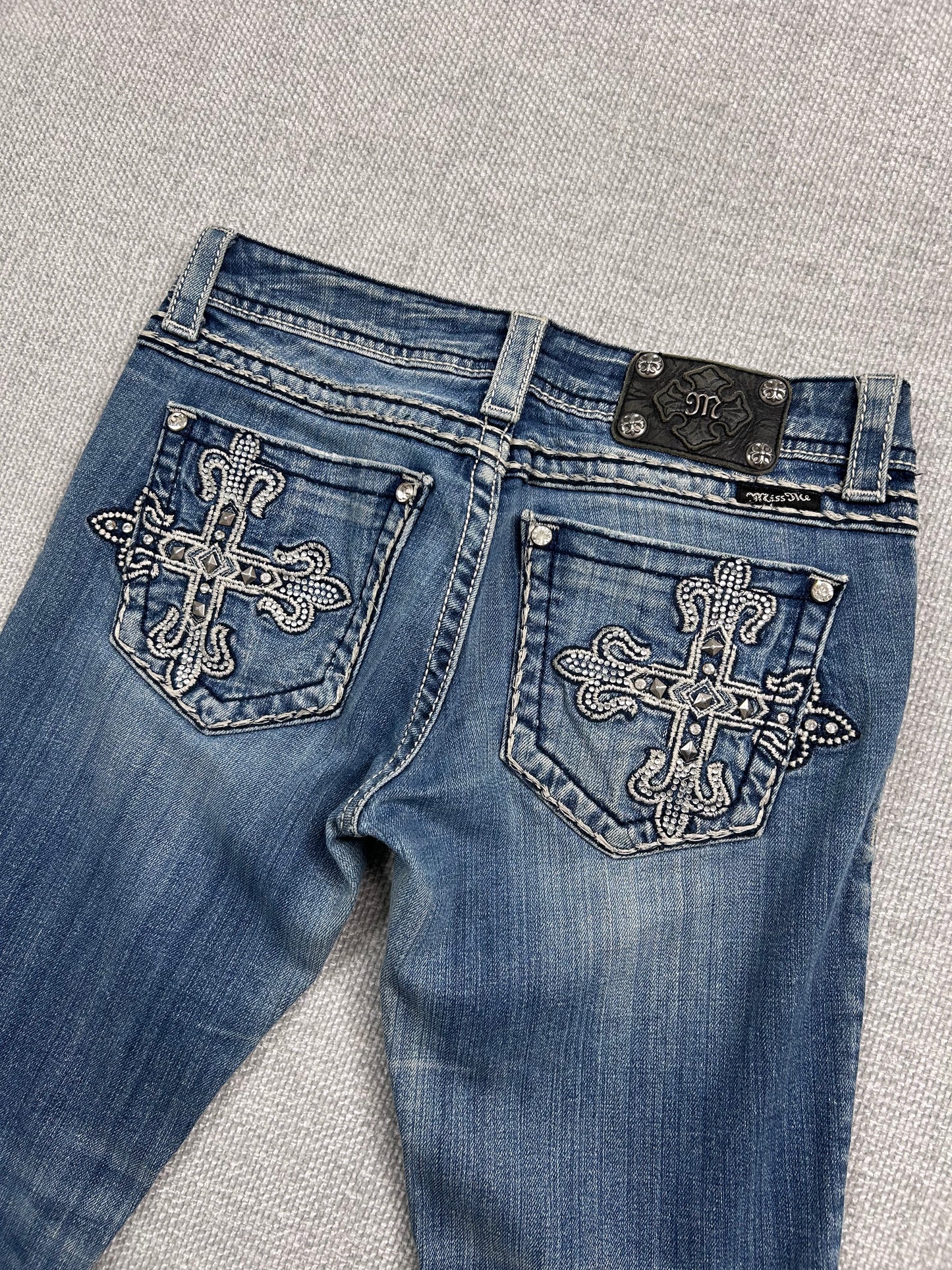 Y2K Miss Me Bootcut Jeans 29"
