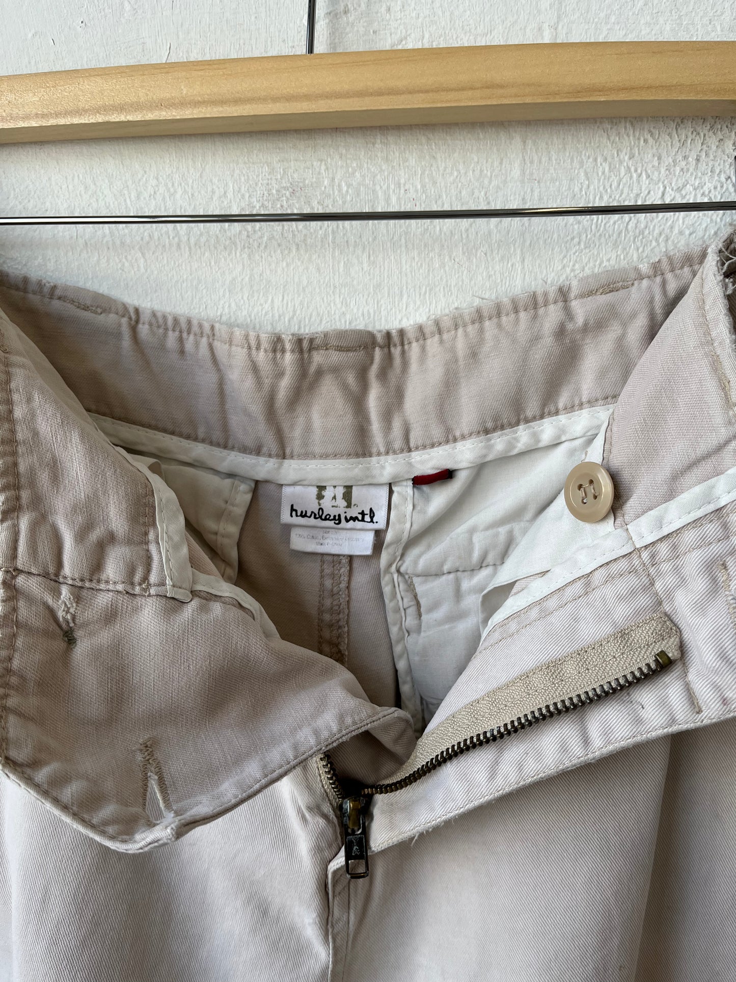 Y2K Hurley Cargo Shorts 34"