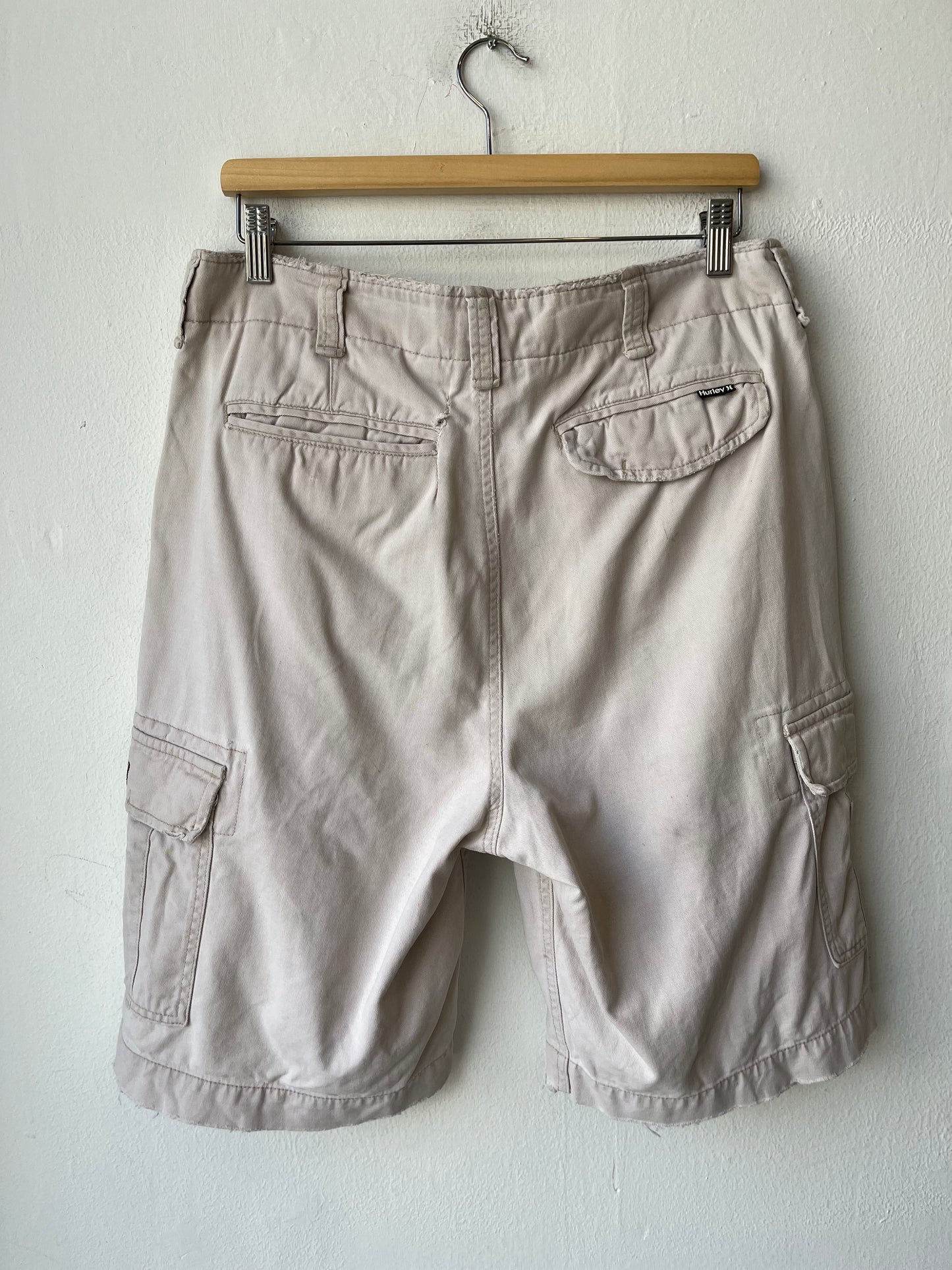 Y2K Hurley Cargo Shorts 34"