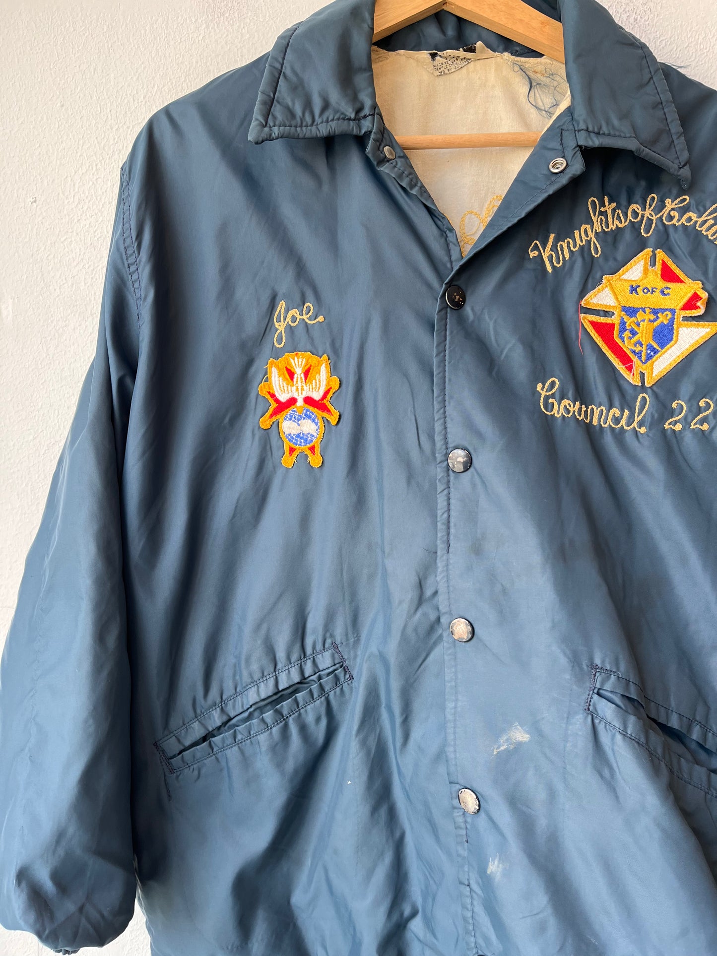 80's Knights of Columbus Member Jacket