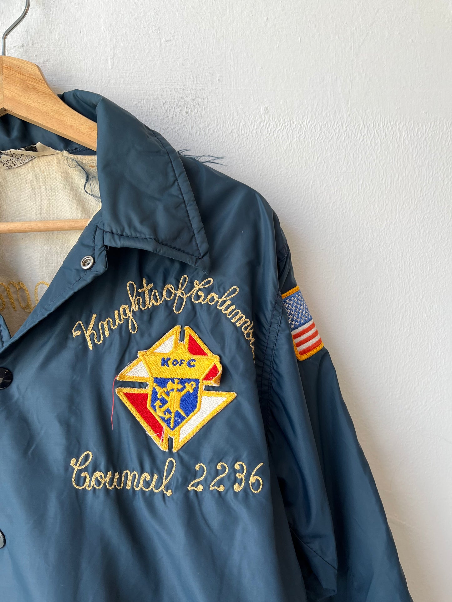 80's Knights of Columbus Member Jacket