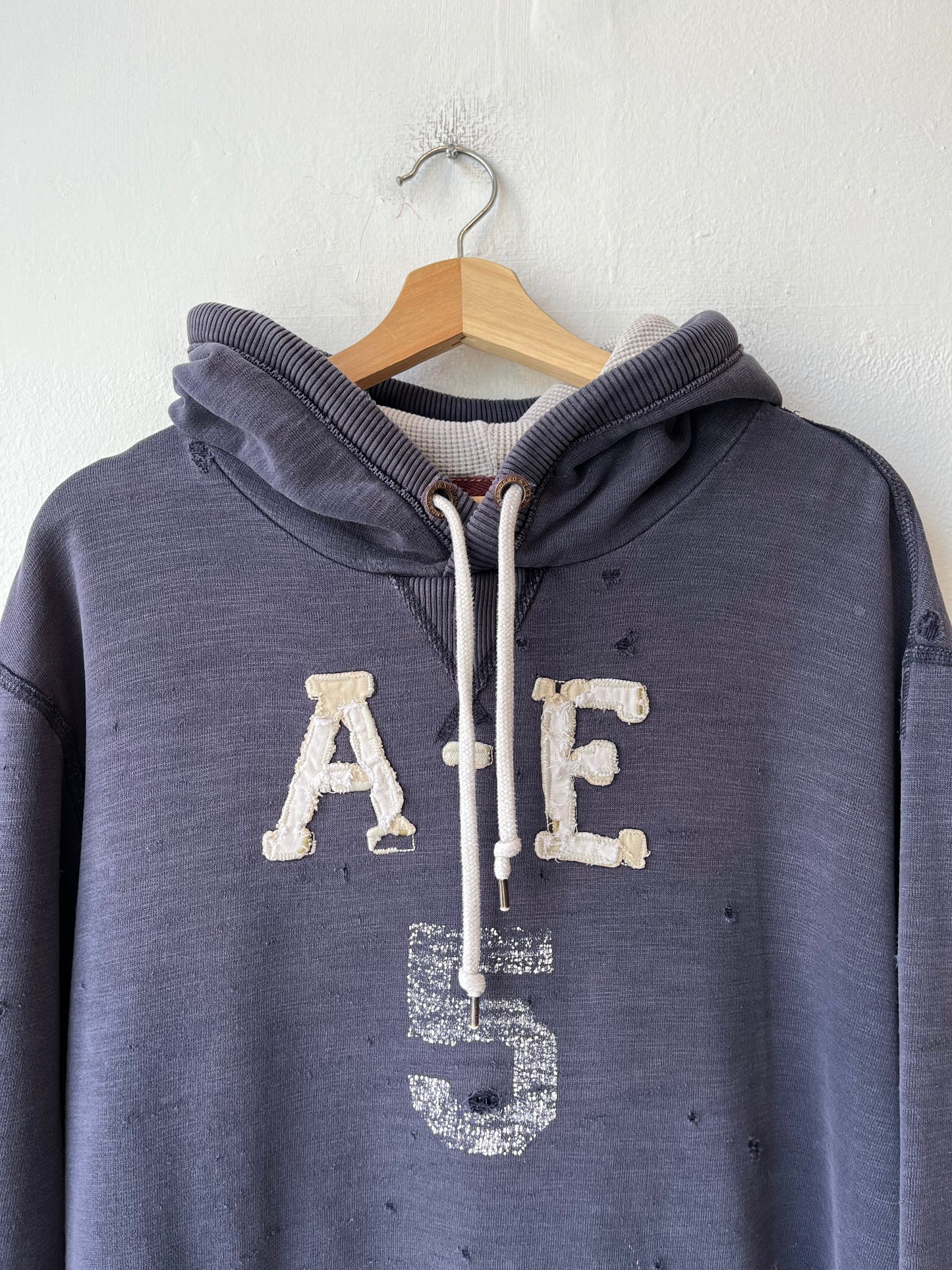Y2K Distressed American Eagle Hoodie