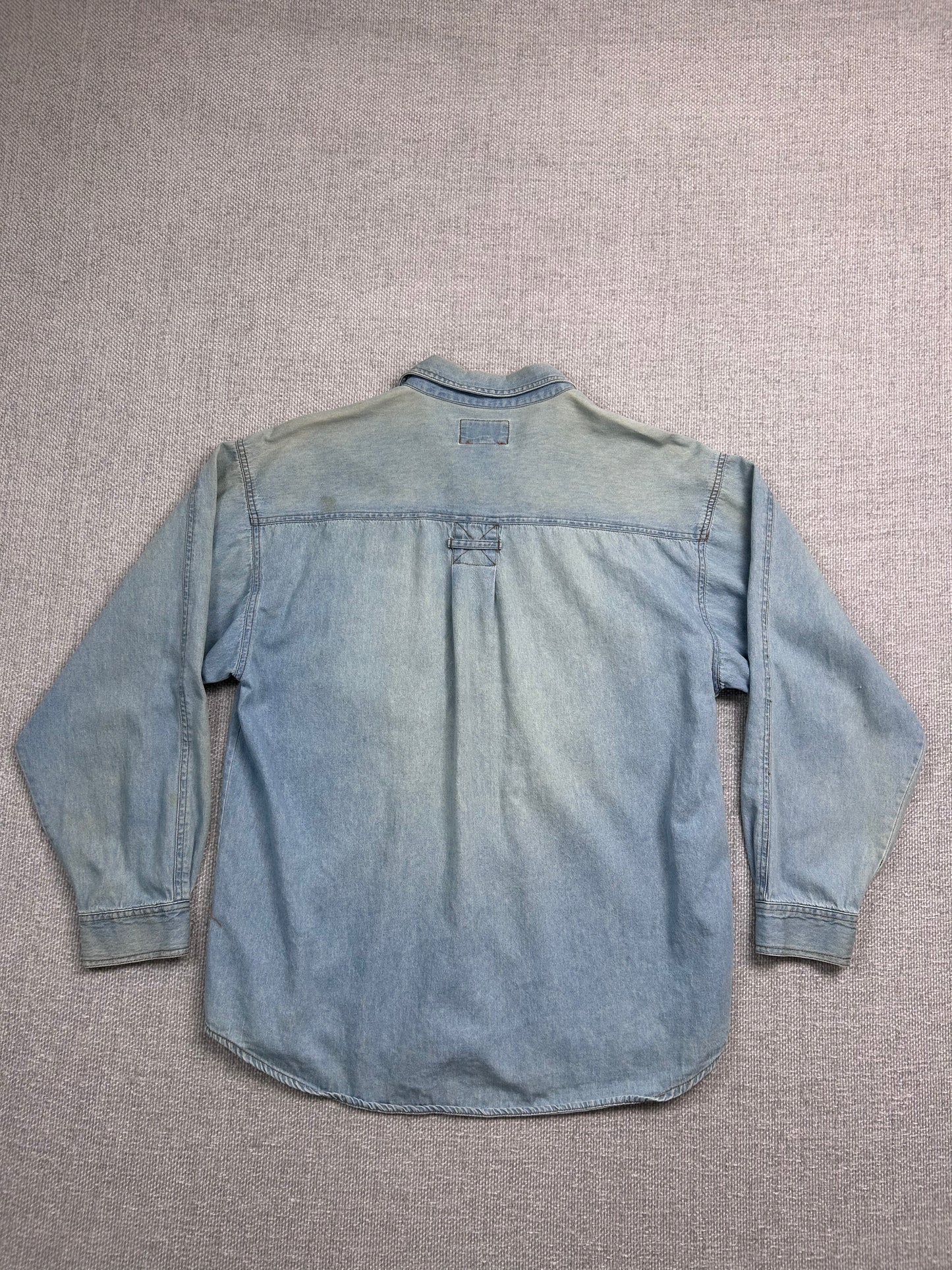90's Bugle Boy Denim Button-Up Shirt