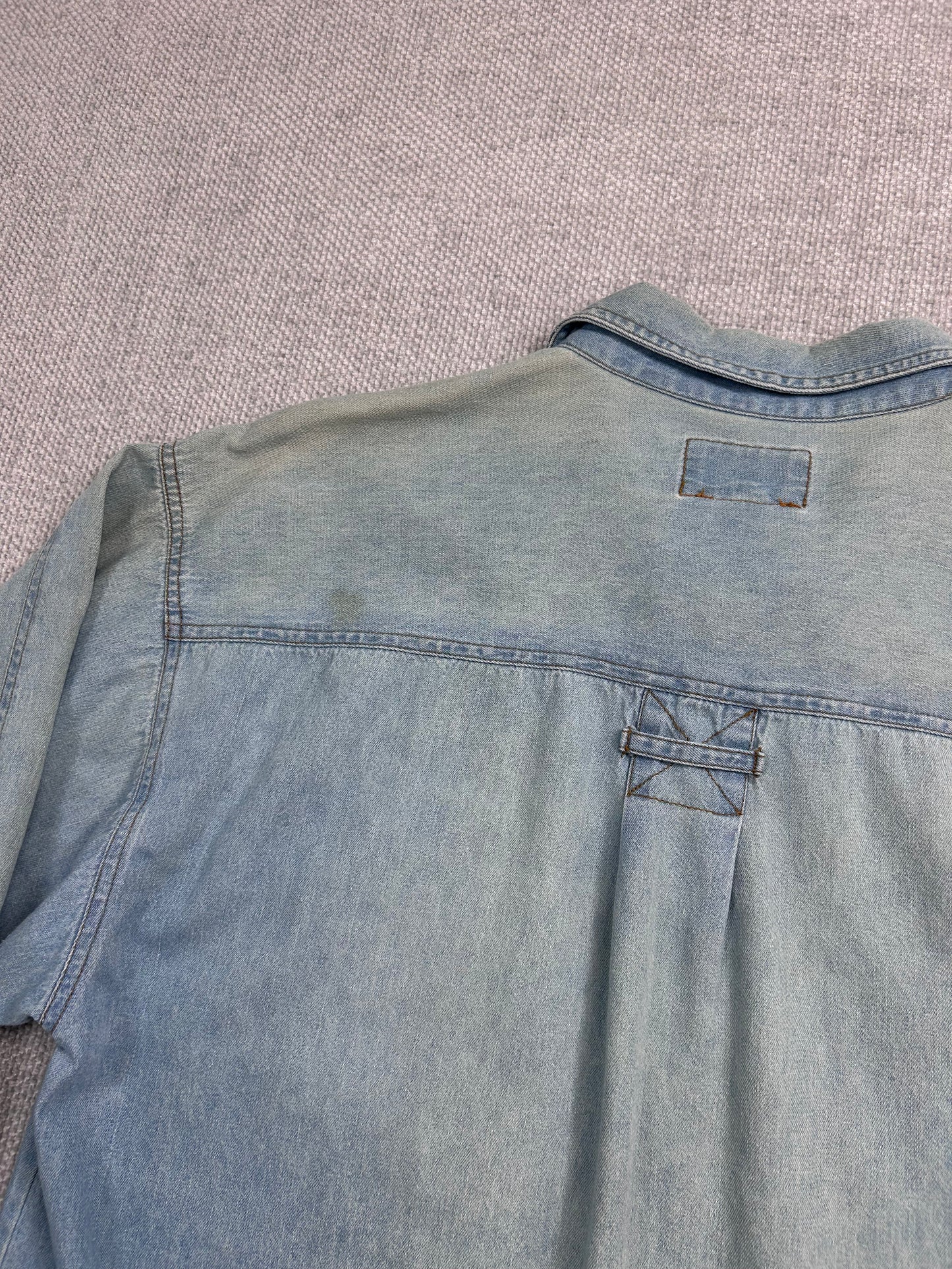 90's Bugle Boy Denim Button-Up Shirt