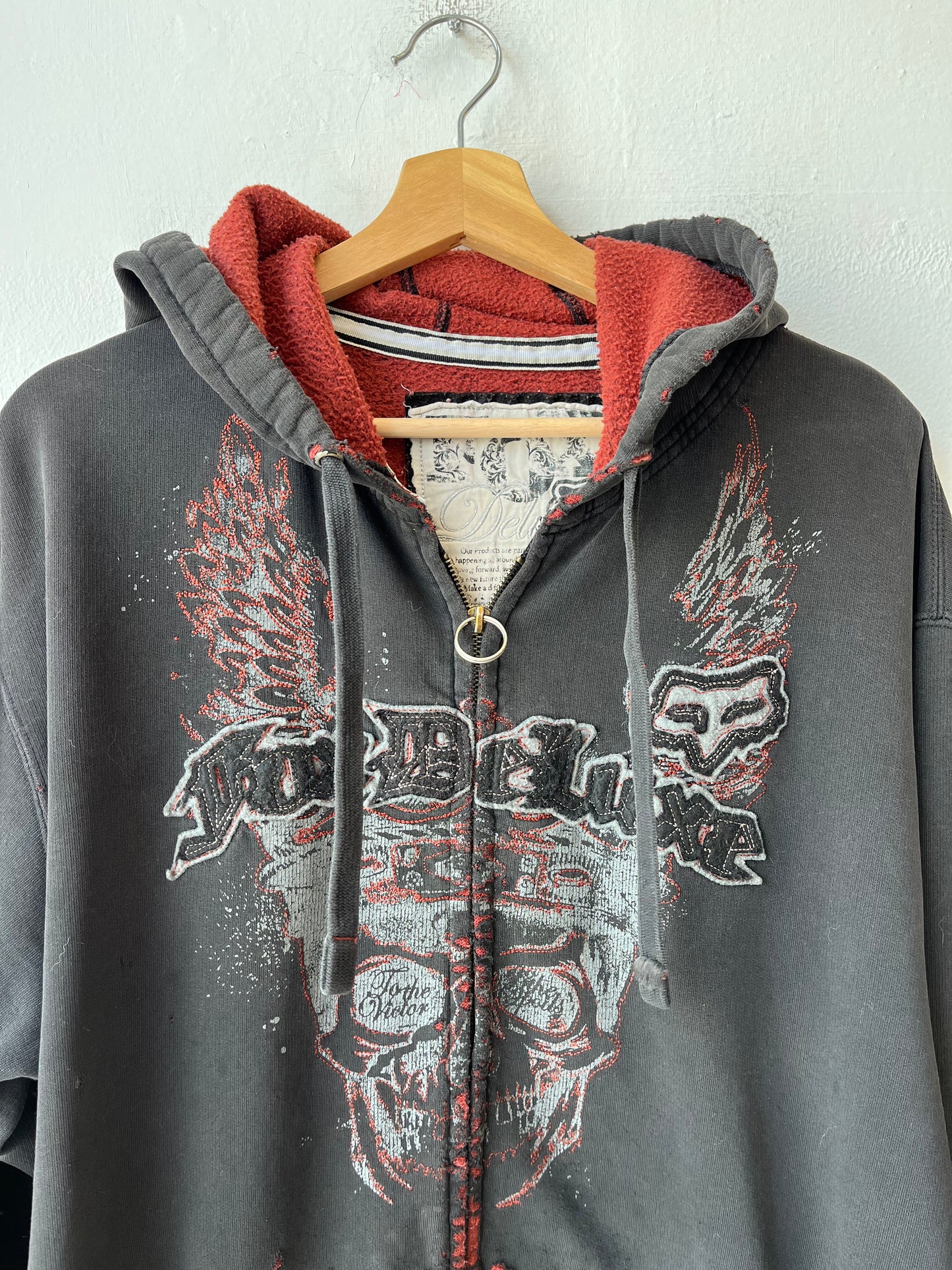 Y2K Fox Deluxe Hoodie