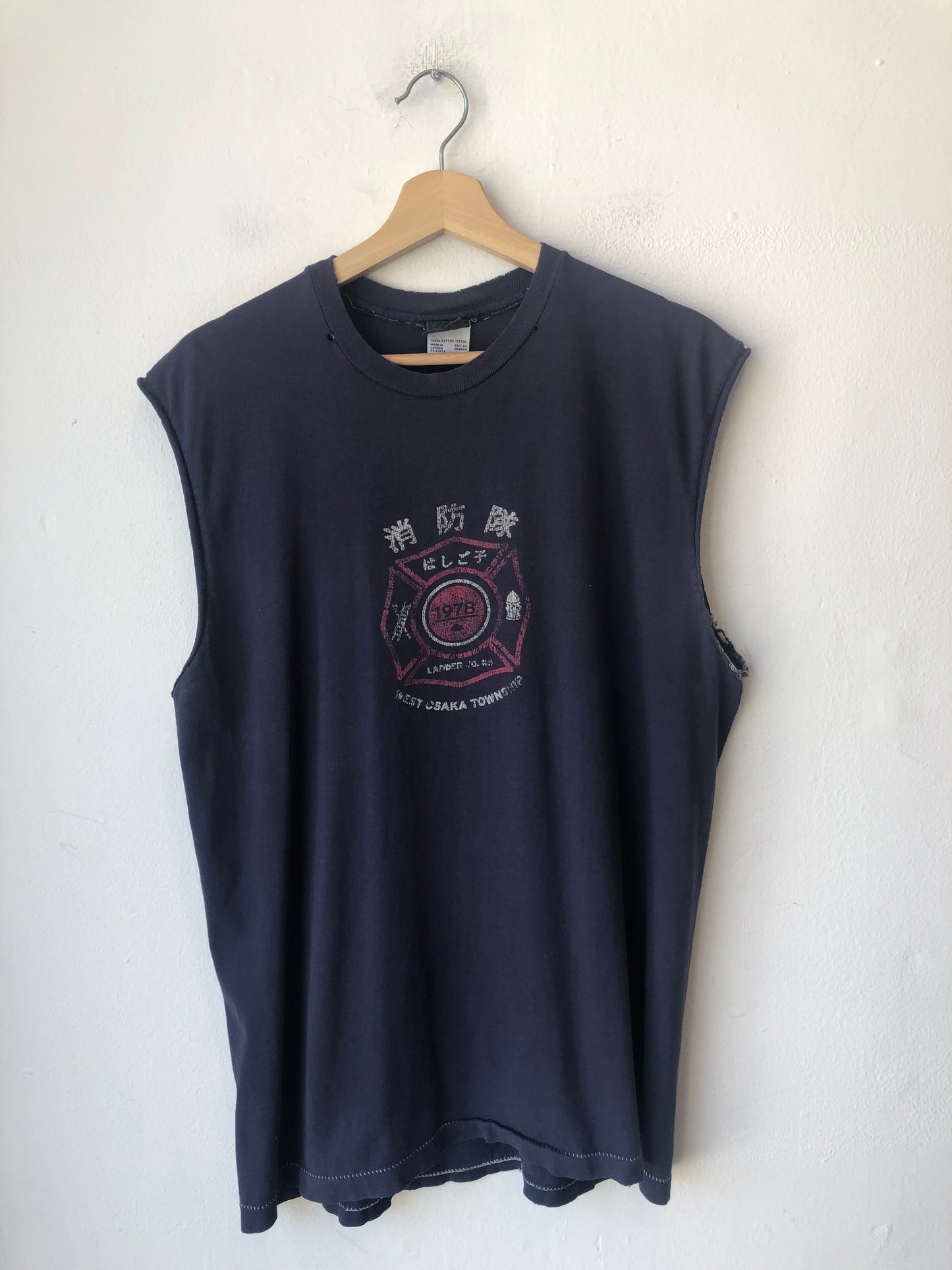 90's West Osaka FD Cutoff T-Shirt