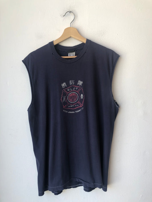 90's West Osaka FD Cutoff T-Shirt