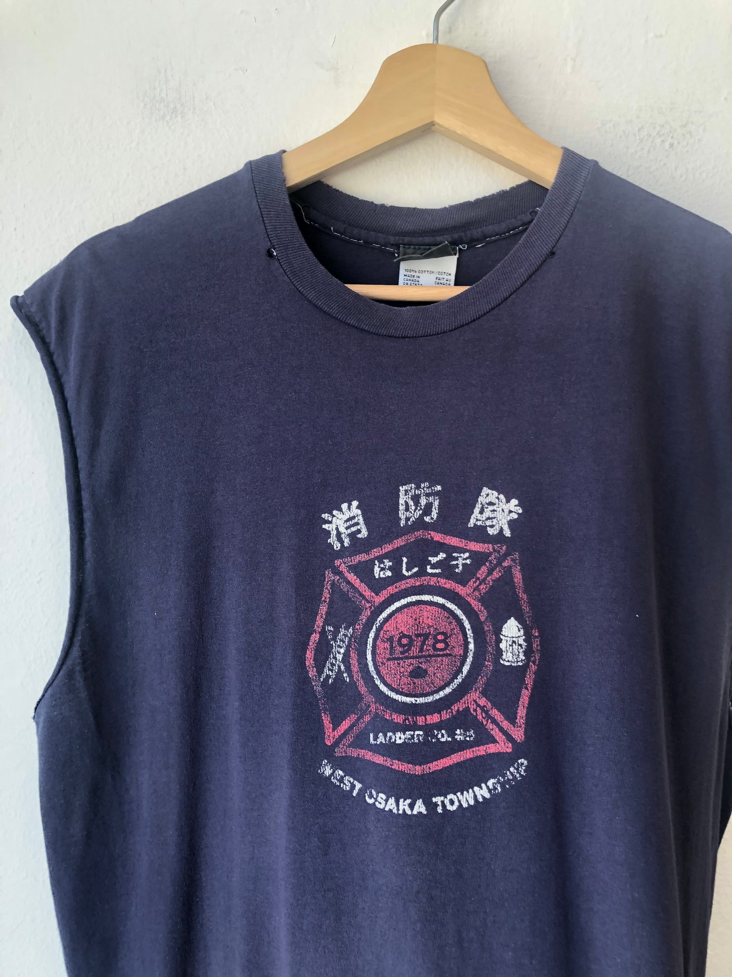90's West Osaka FD Cutoff T-Shirt