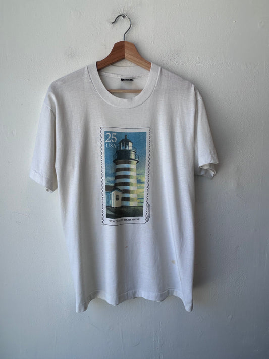 90's Lighthouse Stamp T-Shirt