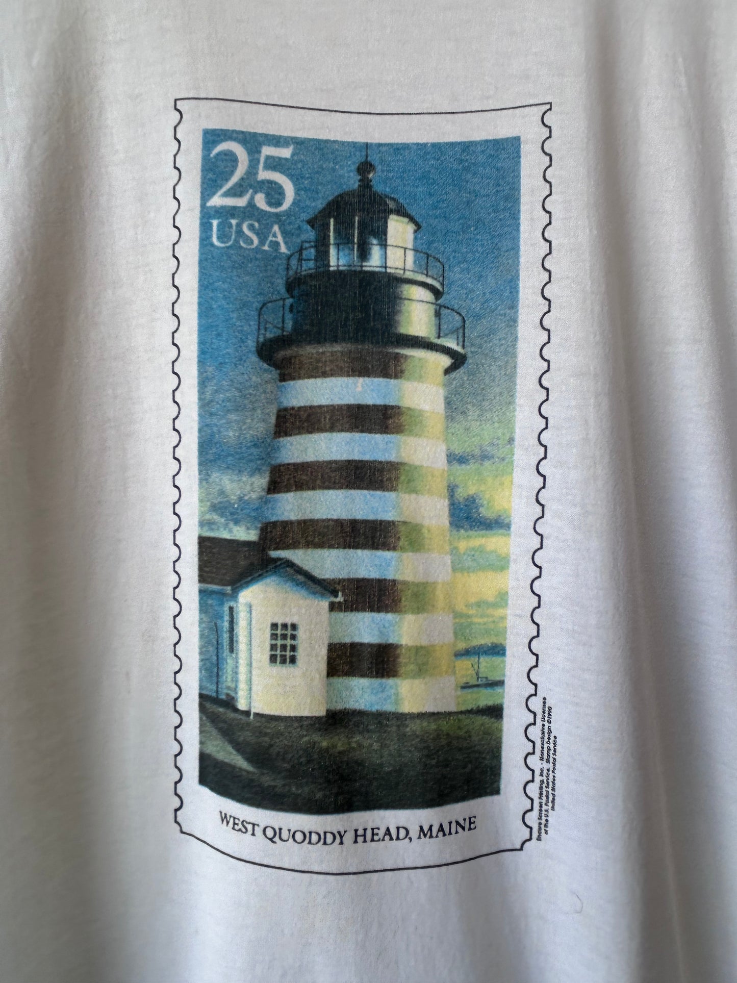 90's Lighthouse Stamp T-Shirt